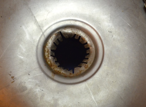 campervan sink drain hole
