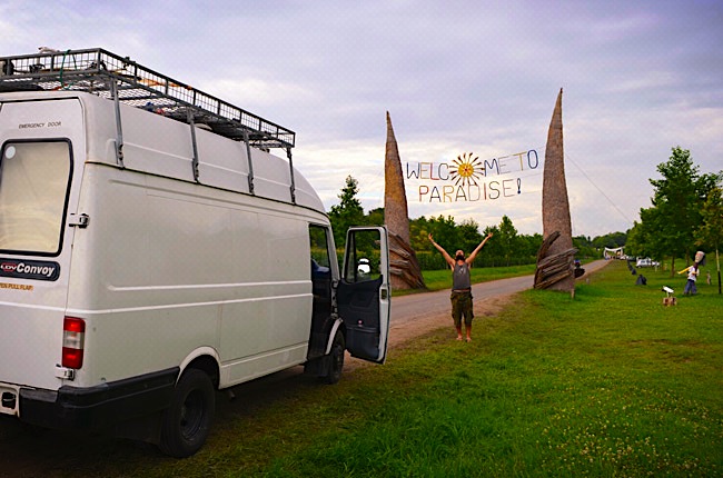 Ozora entrance 2014