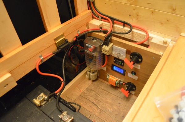 12v electrical system control panel