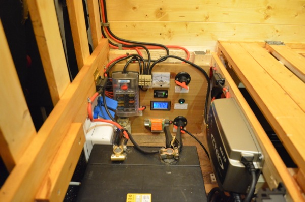 electrical system in campervan