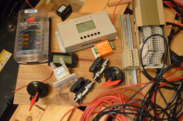 parts needed for campervan 12V electrical system
